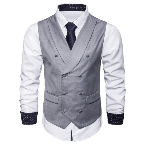 spring suit vest men jacket sleeveless vintage high-quality fashion design suit vest business casual plus size, Black;white
spring suit vest men jacket sleeveless vintage high-quality fashion design suit vest business casual plus size, Black;white