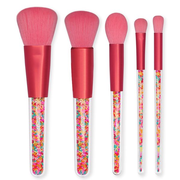 5pcs soft colorful candy color makeup brushes kit powder eye shadow high gloss silhouette cosmetics brushes set
5pcs soft colorful candy color makeup brushes kit powder eye shadow high gloss silhouette cosmetics brushes set
