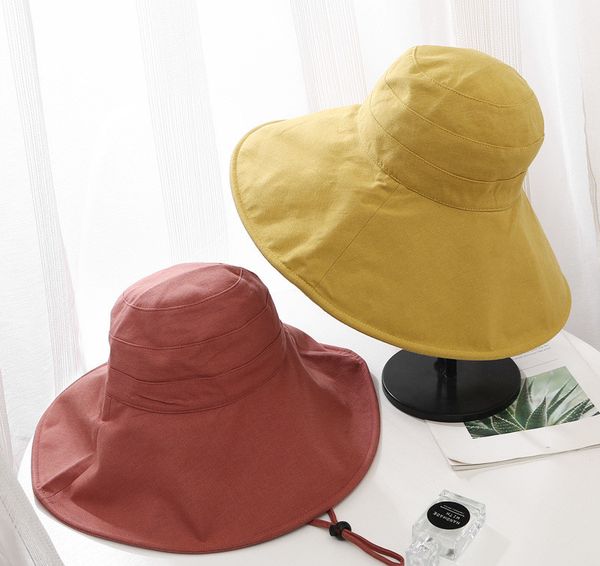 spring/summer 2020 uv blocking sun hat. female solid color big edge fisherman hat. outdoor recreational sun hat. large eaves basin hat, Blue;gray
spring/summer 2020 uv blocking sun hat. female solid color big edge fisherman hat. outdoor recreational sun hat. large eaves basin hat, Blue;gray