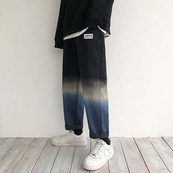 autumn gradient jeans men's fashion washed casual retro jean pants men streetwear loose hip hop straight denim trousers mens, Blue
autumn gradient jeans men's fashion washed casual retro jean pants men streetwear loose hip hop straight denim trousers mens, Blue