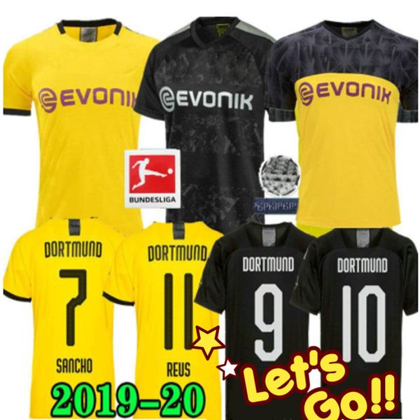 men hummels 19 20 dortmundes soccer jerseys 2019 2020 gotze reus witsel home away third paco alcacer football shirts, Black;yellow
men hummels 19 20 dortmundes soccer jerseys 2019 2020 gotze reus witsel home away third paco alcacer football shirts, Black;yellow
