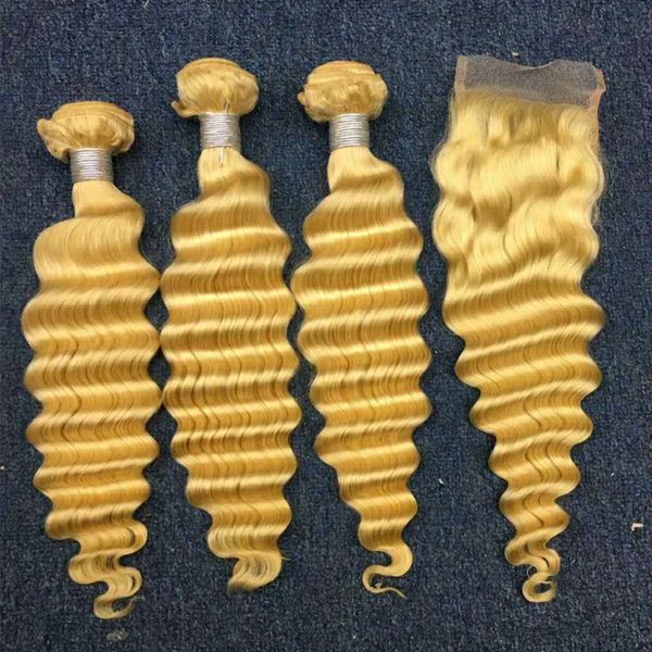new arrival brazilian blonde virgin human hair weaves 3bundles deep wave with closure #613 blonde 4x4 lace front closure with hair wefts, Black;brown
new arrival brazilian blonde virgin human hair weaves 3bundles deep wave with closure #613 blonde 4x4 lace front closure with hair wefts, Black;brown