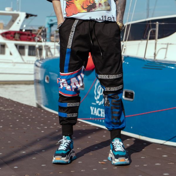 letter print hip-hop original spring harajuku style color block skateboard pants men's windbreaker trousers streetwear male pant, Black
letter print hip-hop original spring harajuku style color block skateboard pants men's windbreaker trousers streetwear male pant, Black