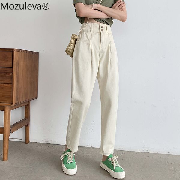 mozuleva 2019 autumn female loose wide legs denim pants women elastic belted straight trousers casual high waist jeans lady, Blue
mozuleva 2019 autumn female loose wide legs denim pants women elastic belted straight trousers casual high waist jeans lady, Blue