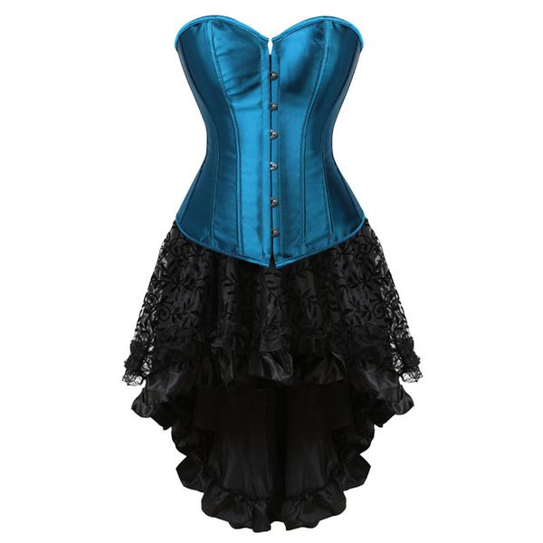 peacoak синий бюстье корсеты топ с юбкой sexy узелок ooverbust корсет платье набор vintage clubwear костюма партии satin plus, Black;white
peacoak синий бюстье корсеты топ с юбкой sexy узелок ooverbust корсет платье набор vintage clubwear костюма партии satin plus, Black;white