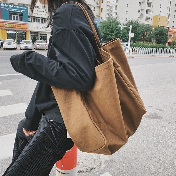 korean campus style canvas bag female shoulder bag art student wild portable large capacity shopping bolsos mujer
korean campus style canvas bag female shoulder bag art student wild portable large capacity shopping bolsos mujer