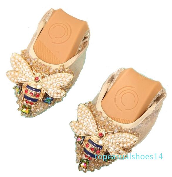 xgravity bee designer crystal woman big size flat shoes elegant comfortable lady fashion rhinestone women soft girl shoes t14, Black
xgravity bee designer crystal woman big size flat shoes elegant comfortable lady fashion rhinestone women soft girl shoes t14, Black
