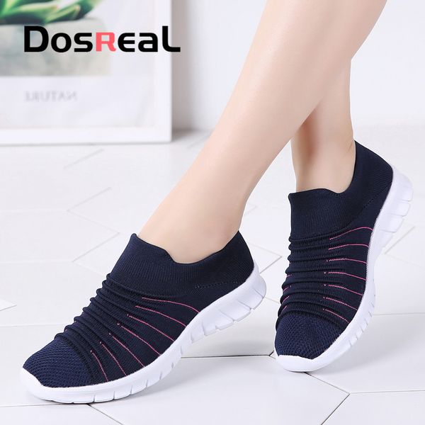 dosreal women flats shoes breathable socks sneakers for females fashion shoes soft striped slip on loafers, Black
dosreal women flats shoes breathable socks sneakers for females fashion shoes soft striped slip on loafers, Black