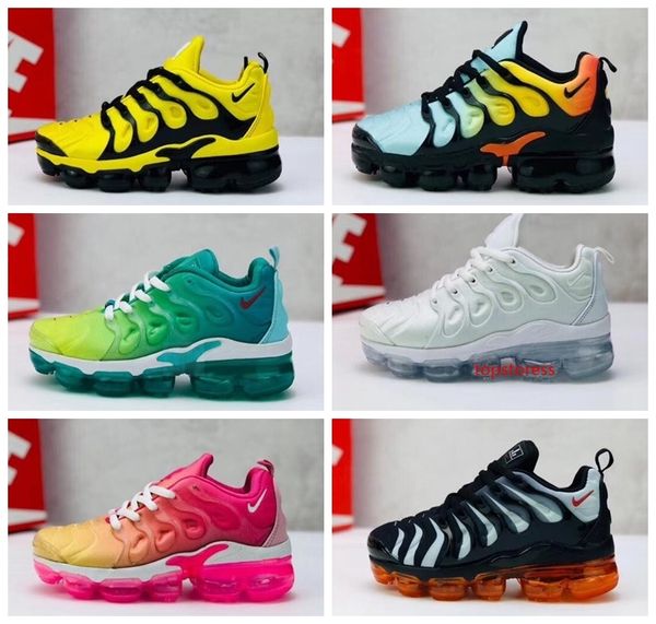 2019 new tn plus kids trainers running shoes breathable girls boys youth tns bumblebee rainbow designer sports sneakers size 24-35
2019 new tn plus kids trainers running shoes breathable girls boys youth tns bumblebee rainbow designer sports sneakers size 24-35