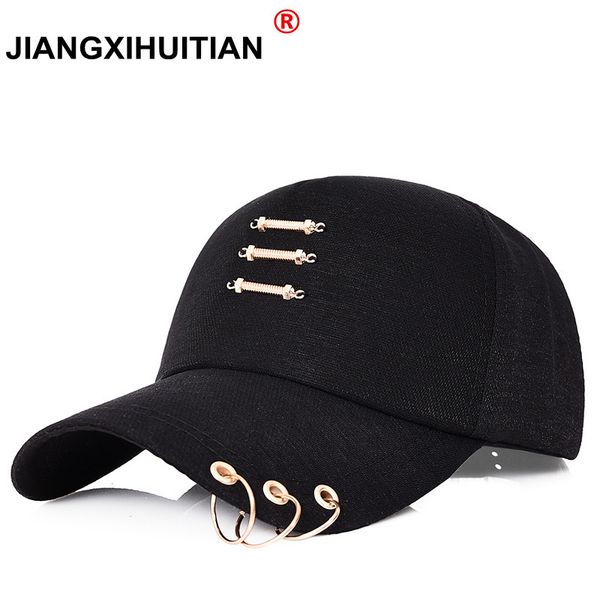 new iron ring cap women baseball cap with rings gold color snapback hip hop hats for women men dad hat kpop dropshipping gorras, Blue;gray
new iron ring cap women baseball cap with rings gold color snapback hip hop hats for women men dad hat kpop dropshipping gorras, Blue;gray