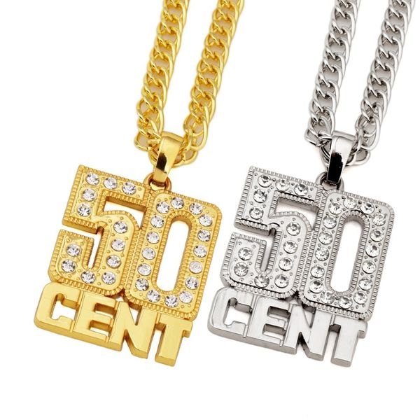 men women golden bling 50cent pendants necklaces christmas jewelry hip hop charm franco 31.5 inch long chains, Silver
men women golden bling 50cent pendants necklaces christmas jewelry hip hop charm franco 31.5 inch long chains, Silver