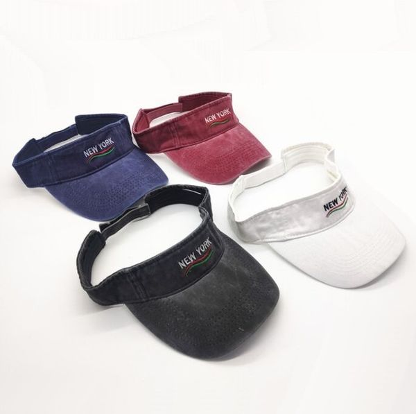 summer women's casual demin washed cotton sun visor caps outdoor men letter embroidery ess gorros, Blue;gray
summer women's casual demin washed cotton sun visor caps outdoor men letter embroidery ess gorros, Blue;gray