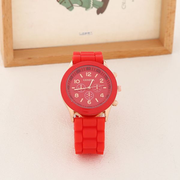 geneva silicone women's watches ladies dress quartz wristwatches relogio feminino allowed mix color, Slivery;brown
geneva silicone women's watches ladies dress quartz wristwatches relogio feminino allowed mix color, Slivery;brown
