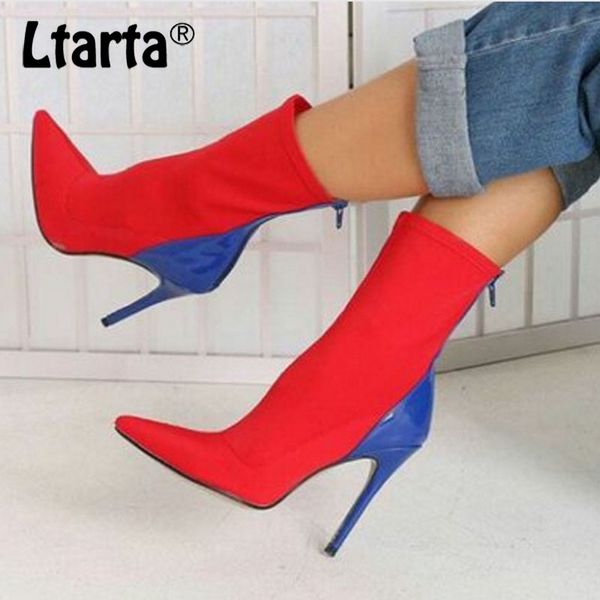 ltarta 2019 point toe high heels pumps women's boots stretch women's boots boot womens shoes cwf-335-15, Black
ltarta 2019 point toe high heels pumps women's boots stretch women's boots boot womens shoes cwf-335-15, Black