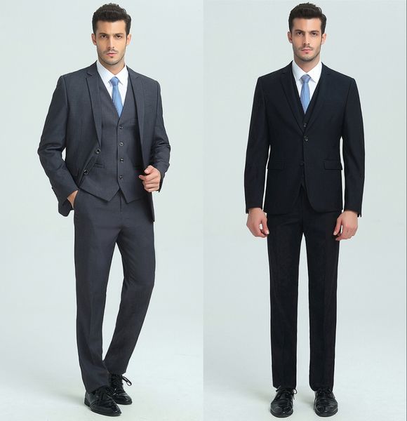 new slim fit two buttons formal man wedding suits groom tuxedos gray classic man groom wedding suit (jacket+pants+vest, Black;gray
new slim fit two buttons formal man wedding suits groom tuxedos gray classic man groom wedding suit (jacket+pants+vest, Black;gray