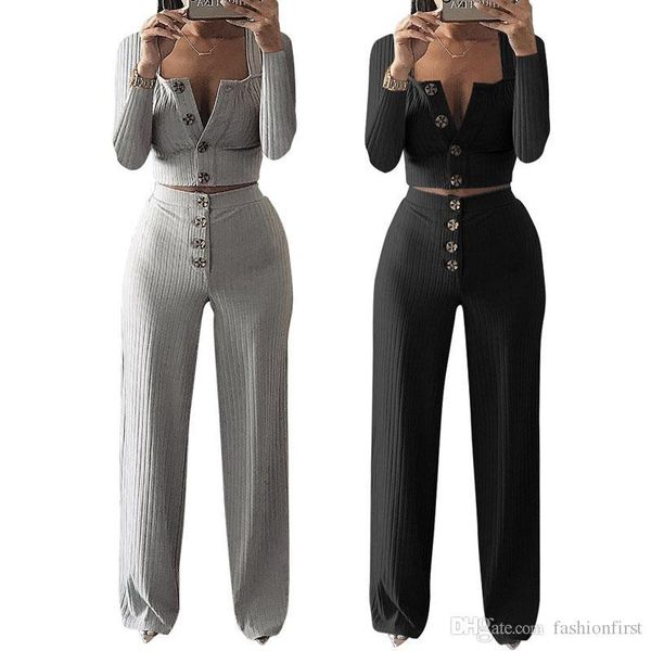 new autumn winter 2019 womens 2 piece outfits button square collar long-sleeve cardigan stripes slim straight pants two piece knitted, White
new autumn winter 2019 womens 2 piece outfits button square collar long-sleeve cardigan stripes slim straight pants two piece knitted, White