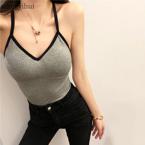 women's tanks & camis grey knitted with padded women summer nylon tank 2021 fashion solid basic black v-neck vest ladies tees, White
women's tanks & camis grey knitted with padded women summer nylon tank 2021 fashion solid basic black v-neck vest ladies tees, White