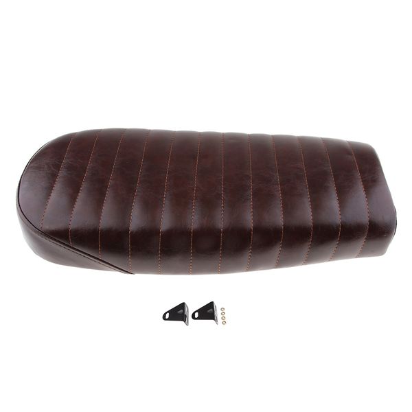 1 piece # 03 seat + 2 pieces metal brackets assemble + 4 pieces nuts vintage seat cushion
1 piece # 03 seat + 2 pieces metal brackets assemble + 4 pieces nuts vintage seat cushion