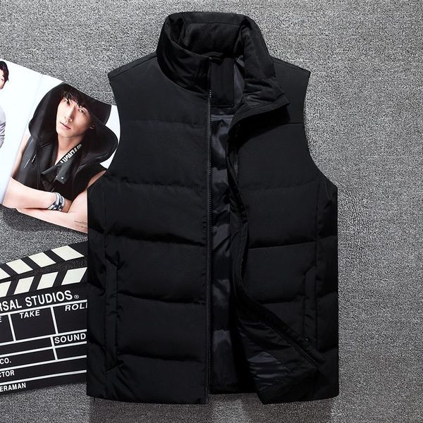 n f -t1803-whiteiswhite men vest jacket down parkas outdoor sport short coats men sleeveless outfit man jacket, Black
n f -t1803-whiteiswhite men vest jacket down parkas outdoor sport short coats men sleeveless outfit man jacket, Black