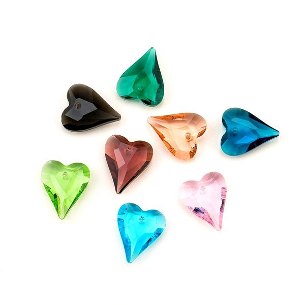 21mm 8pcs/pack crystal wild heart pendant colorful austria glass heart shape beads rhinestone for jewelry making diy
21mm 8pcs/pack crystal wild heart pendant colorful austria glass heart shape beads rhinestone for jewelry making diy