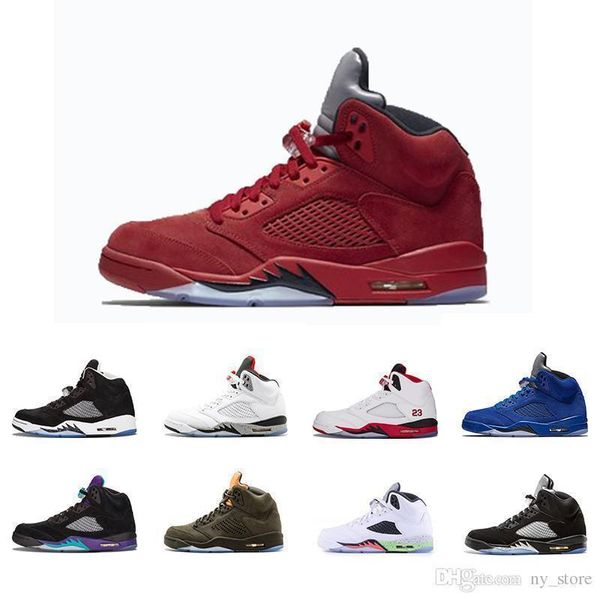 5 men new basketball shoes blue red suede white cement olympic og black metallic gold bordeaux fire red grape sports shoes sneakers
5 men new basketball shoes blue red suede white cement olympic og black metallic gold bordeaux fire red grape sports shoes sneakers