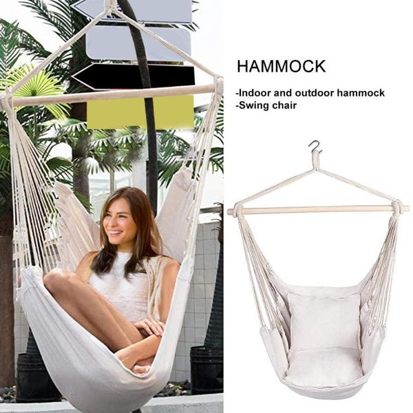 hammock hanging chair swing seat with cushion pillow for indoor outdoor leisure take easy camping hammock chair set dropshipping
hammock hanging chair swing seat with cushion pillow for indoor outdoor leisure take easy camping hammock chair set dropshipping