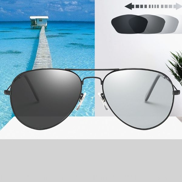 color-changing polarized sun men's and women's day and night driving street shooting glasses sunglasses travel sunglasses, White;black
color-changing polarized sun men's and women's day and night driving street shooting glasses sunglasses travel sunglasses, White;black