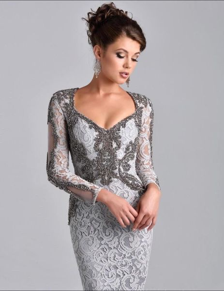 silver beaded mother of the bride dresses modest long sleeves lace mothers dresses plus size formal party evening gowns with crystal, Black;red
silver beaded mother of the bride dresses modest long sleeves lace mothers dresses plus size formal party evening gowns with crystal, Black;red