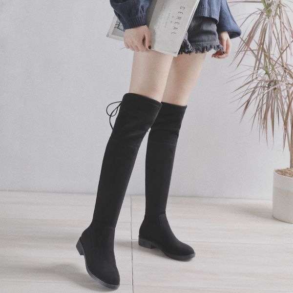 botas mujer 2019 обђв женин над коленом high boots коп пок оѬм ноом stretch fabric апоги, Black
botas mujer 2019 обђв женин над коленом high boots коп пок оѬм ноом stretch fabric апоги, Black