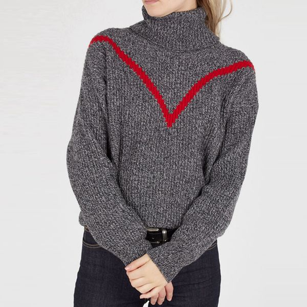 2019 autumn winter red v shape elegant women sweater simple design turtlenec keep warm casual pullover knitting sweater, White;black
2019 autumn winter red v shape elegant women sweater simple design turtlenec keep warm casual pullover knitting sweater, White;black