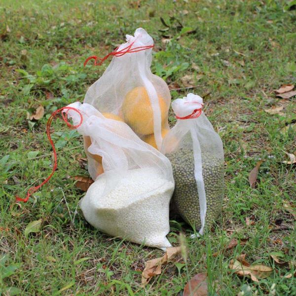 100pcs nylon net bag shopping bag fruit insect proof bird proof rice seed breeding yarn net
100pcs nylon net bag shopping bag fruit insect proof bird proof rice seed breeding yarn net