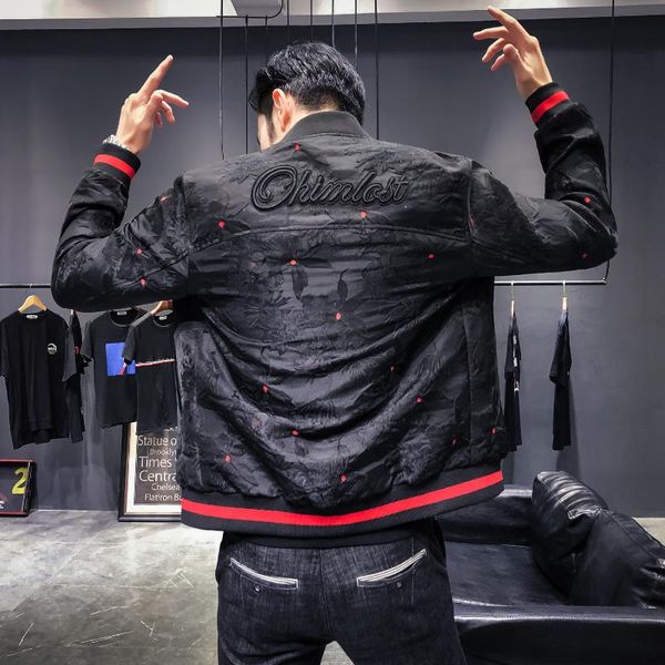 2019 winter jacket mens jacquard bomber jacket men ropa hombre casual chaqueta invierno hombre slim fit europe ceket mont erkek, Black;brown
2019 winter jacket mens jacquard bomber jacket men ropa hombre casual chaqueta invierno hombre slim fit europe ceket mont erkek, Black;brown