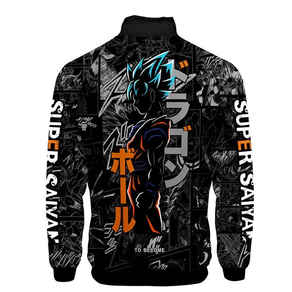 new 3d anime goku jacket men women harajuku style hoodies casual stand collar 3d zipper sweatshirt, Black
new 3d anime goku jacket men women harajuku style hoodies casual stand collar 3d zipper sweatshirt, Black