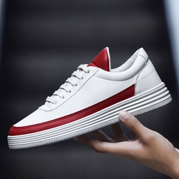 men sneakers soft leather casual shoes flat fashion brand sneakers men's white shoes black ka015
men sneakers soft leather casual shoes flat fashion brand sneakers men's white shoes black ka015
