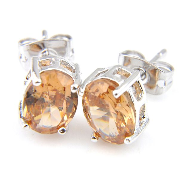 luckyshine gem stone 4-prong oval champagn morganite gemstone 925 silver plated for women men stud earrings ing, Golden;silver
luckyshine gem stone 4-prong oval champagn morganite gemstone 925 silver plated for women men stud earrings ing, Golden;silver