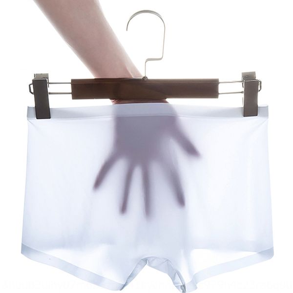 men's ice silk men's underwear shorts and underwear boxer pants breathable silky fashionable translucent shorts, Black;white
men's ice silk men's underwear shorts and underwear boxer pants breathable silky fashionable translucent shorts, Black;white