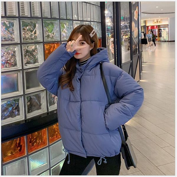 2019 winter jas women's clothing cotton student bread jas plus size fat parka women's coats short warm outer solid 228, Black
2019 winter jas women's clothing cotton student bread jas plus size fat parka women's coats short warm outer solid 228, Black