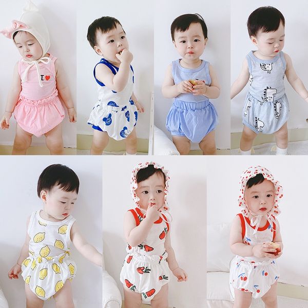 infant vest shorts bread suit pants suit bread pants set baby men's thin women's sleeveless children's boys' summer clot
infant vest shorts bread suit pants suit bread pants set baby men's thin women's sleeveless children's boys' summer clot