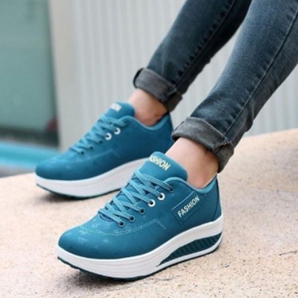 2019 new women's shoes casual women platform shoes sneakers winter women thick sole creepers sport, Black
2019 new women's shoes casual women platform shoes sneakers winter women thick sole creepers sport, Black