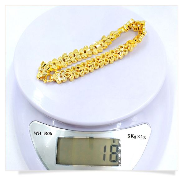 zhf jewelry 24k gold plated multi shape punk bracelet curb cuban chain gold color bracelets bangle for men women jewelry gifts, Golden;silver
zhf jewelry 24k gold plated multi shape punk bracelet curb cuban chain gold color bracelets bangle for men women jewelry gifts, Golden;silver