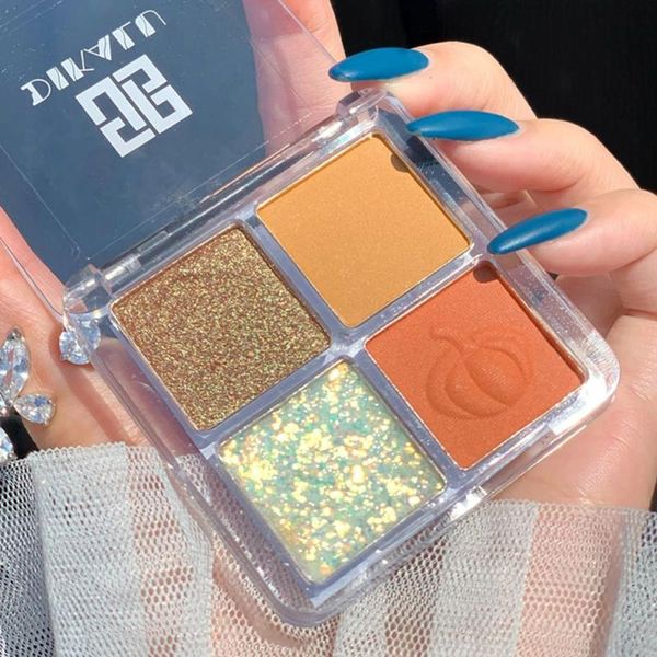 dikalu 4 color eyeshadow pallete glitter the shadows pearlescent waterproof sequin eye shadow makeup pallete palette of shadows
dikalu 4 color eyeshadow pallete glitter the shadows pearlescent waterproof sequin eye shadow makeup pallete palette of shadows