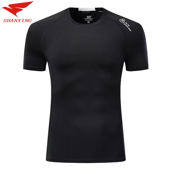 2018 men quick dry sport running t shirt bodybuilding clothing fitness compression tights clothes gym short sleeve black colors, Black;blue
2018 men quick dry sport running t shirt bodybuilding clothing fitness compression tights clothes gym short sleeve black colors, Black;blue