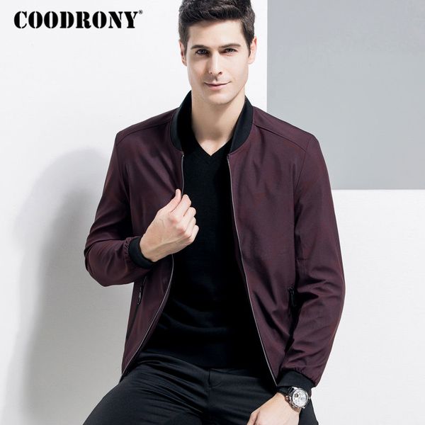 coodrony jacket men business casual brand clothes 2018 autumn winter mens stand collar jackets and coats with zipper pocket 8811, Black;brown
coodrony jacket men business casual brand clothes 2018 autumn winter mens stand collar jackets and coats with zipper pocket 8811, Black;brown