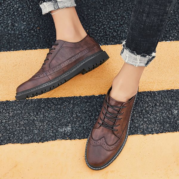 повседневная обувь new mens обувь оксфорд мужской кожаные ботинки высокого качества способа вскользь тапки mid-топ tooling мужская%, Black
повседневная обувь new mens обувь оксфорд мужской кожаные ботинки высокого качества способа вскользь тапки mid-топ tooling мужская%, Black