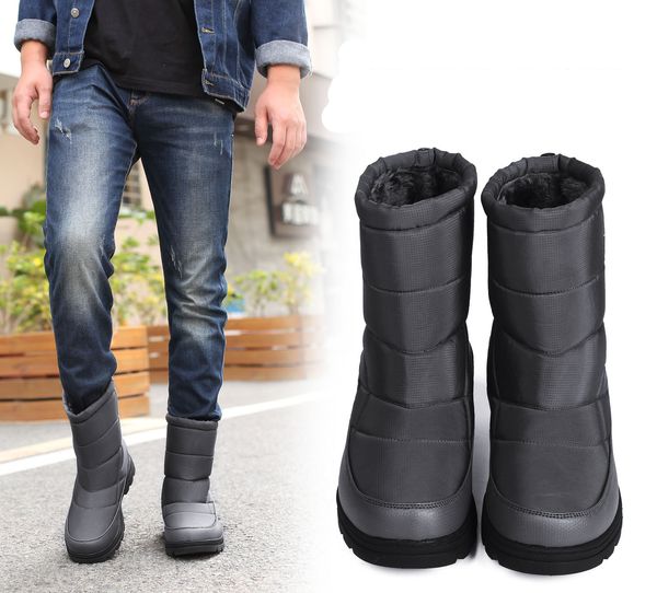 boots men shoes waterproof upper men winter boots warm plush new design style outdoor men snow boots, Black
boots men shoes waterproof upper men winter boots warm plush new design style outdoor men snow boots, Black