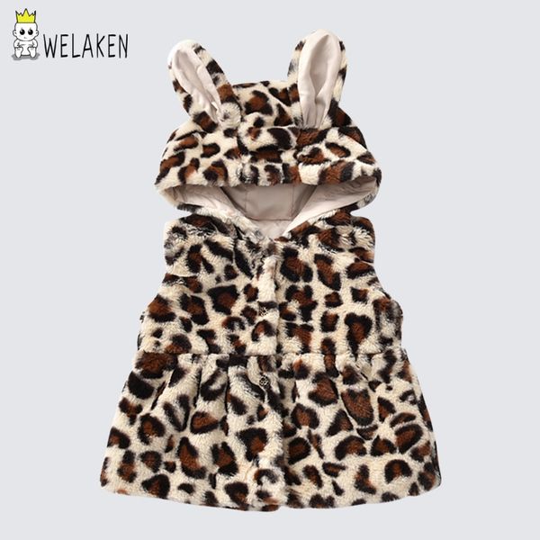 welake new leopard ear plush faux fur button winter vest fall coat for toddler girls new outerwear kids clothing baby girl, Blue
welake new leopard ear plush faux fur button winter vest fall coat for toddler girls new outerwear kids clothing baby girl, Blue
