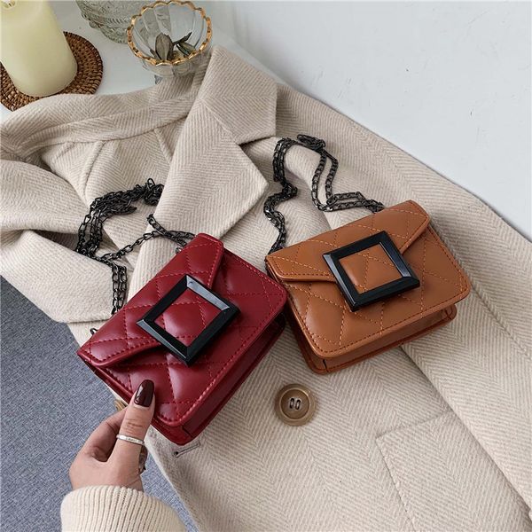 chain small female bag 2020 new korean version wild oblique cross-body mini fashion western shoulder diamond small square bag
chain small female bag 2020 new korean version wild oblique cross-body mini fashion western shoulder diamond small square bag
