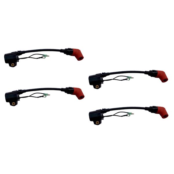4-pack high-quality ignition coil ignition cable ignition cable for yamaha 2-stroke 110ps-225ps outboard, black
4-pack high-quality ignition coil ignition cable ignition cable for yamaha 2-stroke 110ps-225ps outboard, black