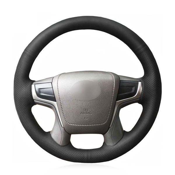 hand-stitched black artificial leather car steering wheel cover for land cruiser 2016 2017 2018 2019 land cruiser prado
hand-stitched black artificial leather car steering wheel cover for land cruiser 2016 2017 2018 2019 land cruiser prado