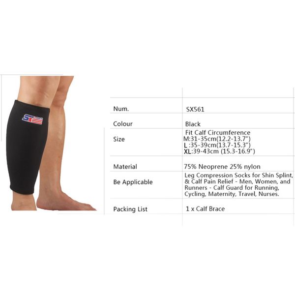 1 pc/pack classic black calf guard protector calf brace support compression sleeves cycling leg calf pads legwarmers
1 pc/pack classic black calf guard protector calf brace support compression sleeves cycling leg calf pads legwarmers